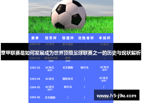 意甲联赛是如何发展成为世界顶级足球联赛之一的历史与现状解析